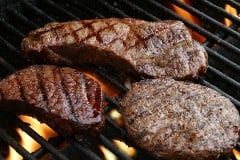 Bison Wrangler, Bison Burger, Bison Steaks